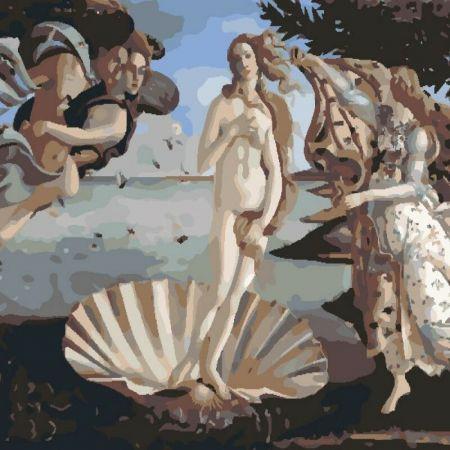 Paint by Numbers, Canvas Oil Painting Kit  40 x 50cm without Framed-C14