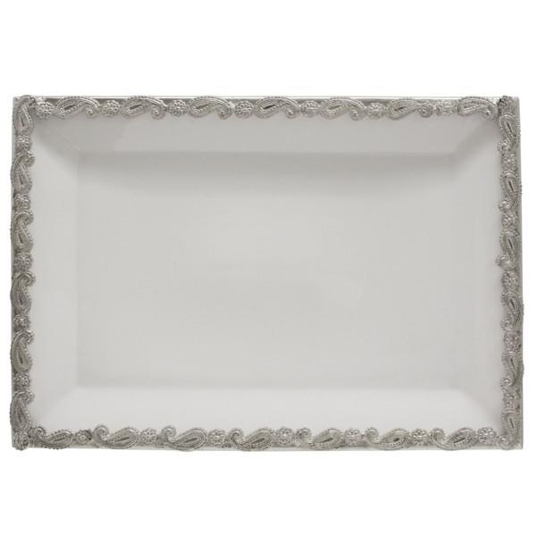 Paisley Rectangular Platter