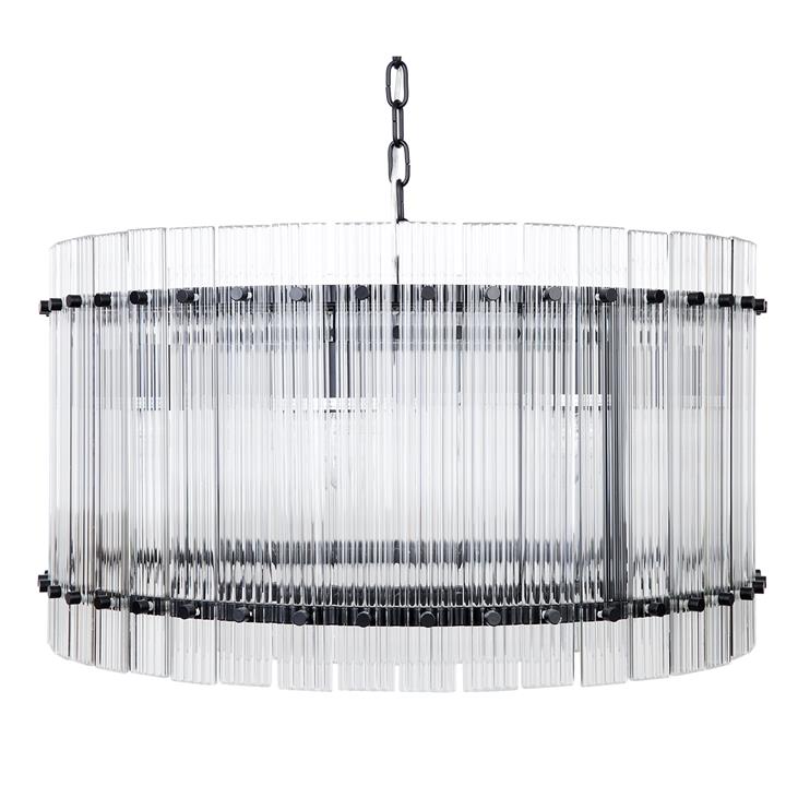 Paloma Pendant - Round Black