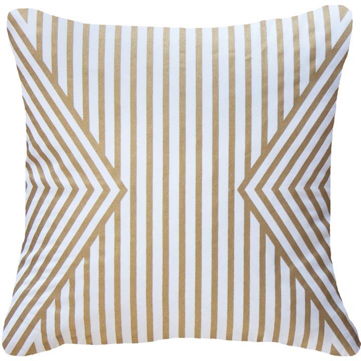 Parasol White & Gold