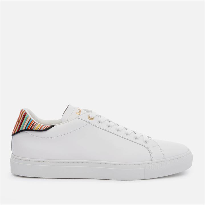 Paul Smith Men's Beck Leather Cupsole Trainers - Multi Spoiler - UK 11