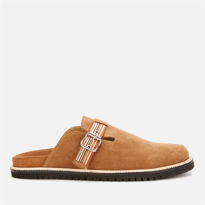 Paul Smith Men's Mesa Suede Mules - Tan - UK 7