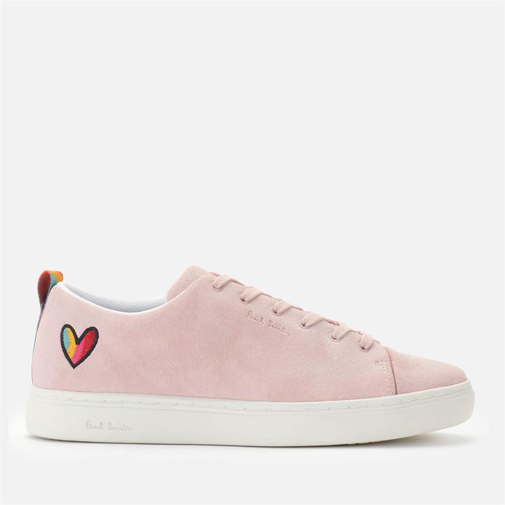 Paul Smith Women's Lee Suede Cupsole Trainers - Pink Heart - UK 4