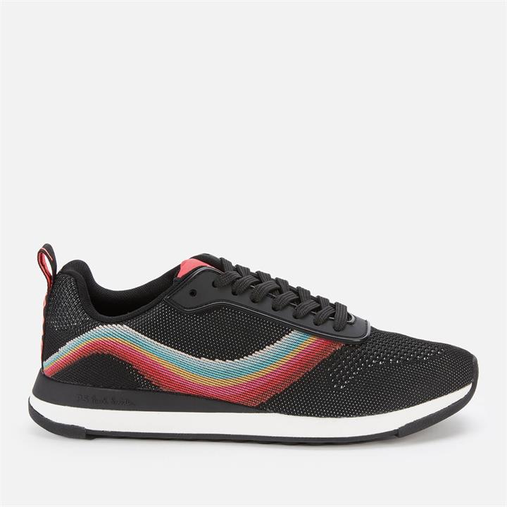 Paul Smith Women's Rappid Mesh Running Style Trainers - Black - UK 5