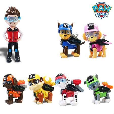 Paw Patrol Toys Set Dog  Patrol Action Figures Toys 7pcs