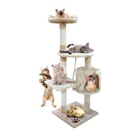 PaWz 1.1M Cat Scratching Post Tree Gym House Condo Furniture Scratcher Tower