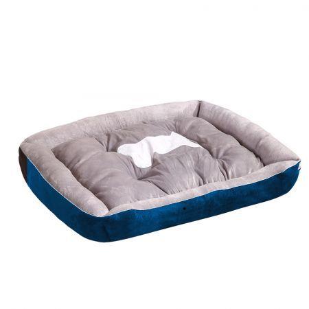 PaWz Pet Bed Dog Beds Bedding Mattress Mat Cushion Soft Pad Pads Mats L Navy