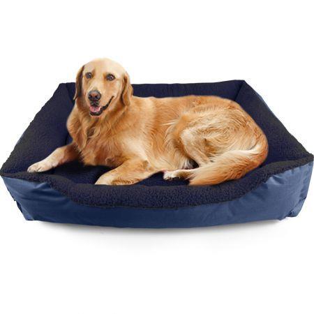 PaWz Pet Bed Mattress Dog Cat Pad Mat Cushion Soft Winter Warm 2X Large Blue