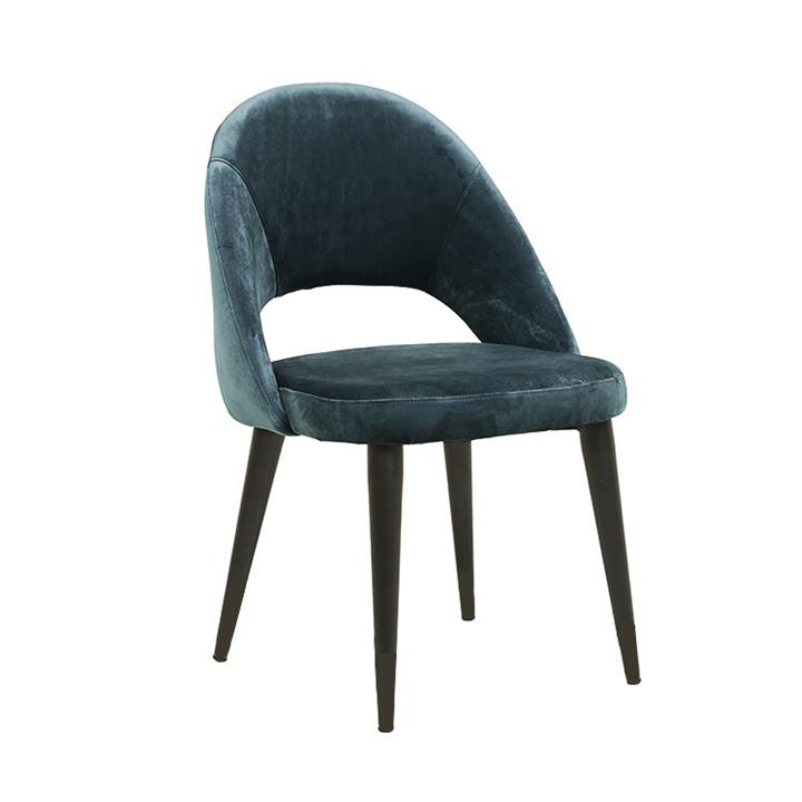 Paxton Dining Chair in Teal Velvet - Set of 2