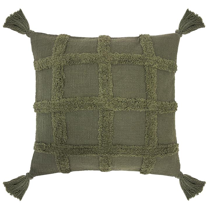Percy Cushion 45 x 45cm Moss
