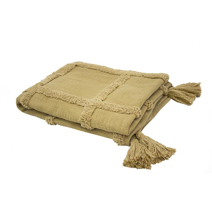 Percy Throw 130 x 170cm Flax