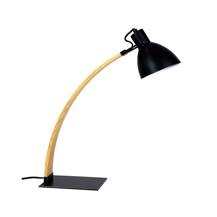 Perno Desk Lamp Oil Rubbed Bronze & Wood