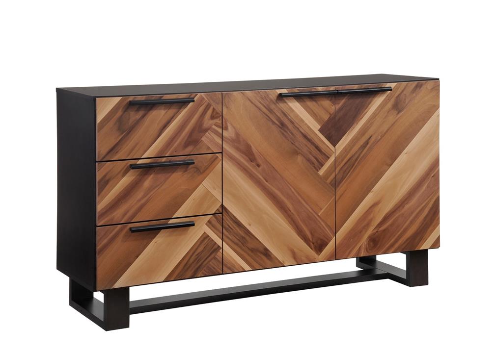 Perry Herringbone Pattern Sideboards