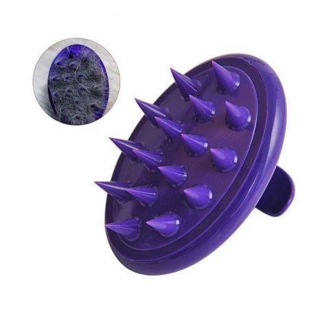 Pet Massage Bathbrush Dog Soft Silicone Bristles/Comb Pet Fur Remover Pet Grooming Tool