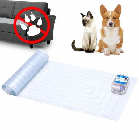 Pet Training Shock Mat for Dogs Cats Keep Pets Off Furniture, Safe Dog Repellent Mat with 3 Training Modes, Sofa Couch Protector