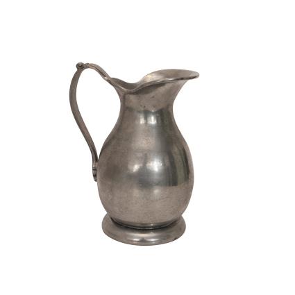 Pewter Jug with Flat Handle Small 19cmH