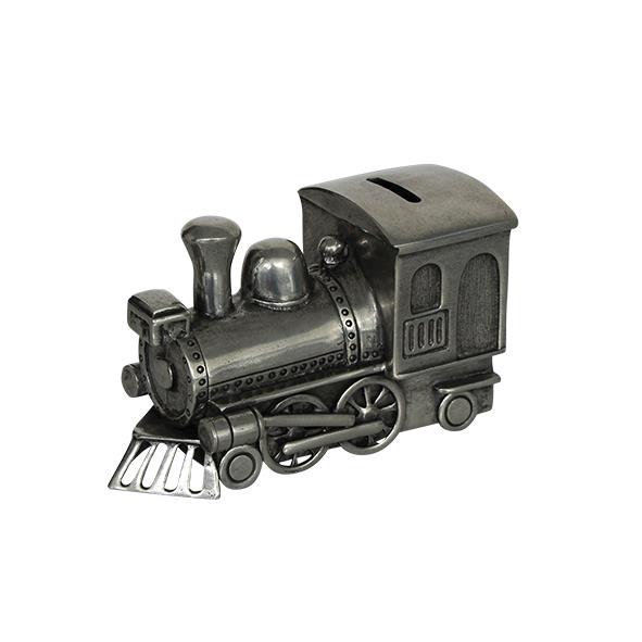 Pewter Train Money Box