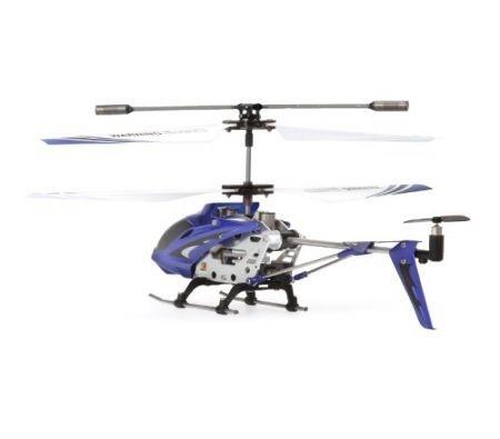 Phantom 3CH 3.5 Channel Mini RC Helicopter with Gyro Blue