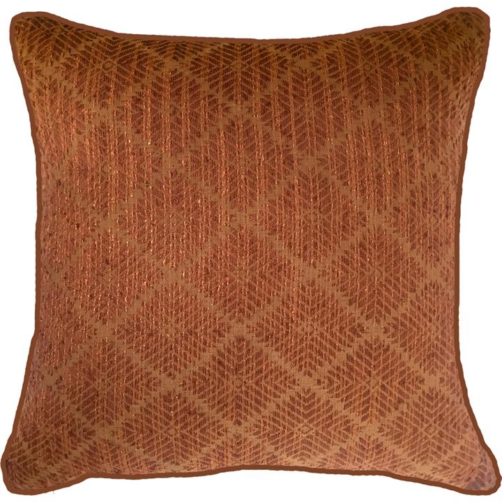 Phulkari Weave Rust