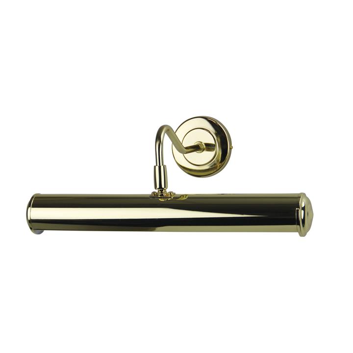 Picture Light 350Mm Brass Plate