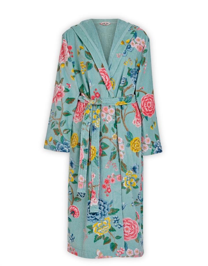 PIP Good Evening Bathrobe Blue - M