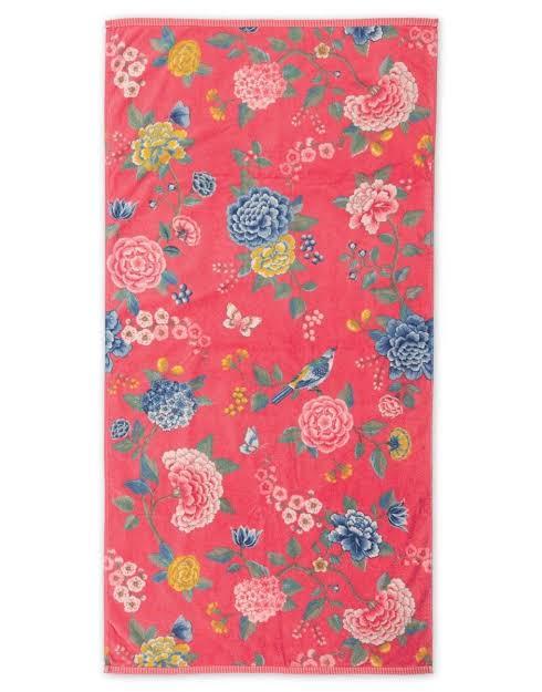 PIP Good Evening Coral Cotton Towel