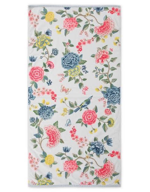 PIP Good Evening White Cotton Towel