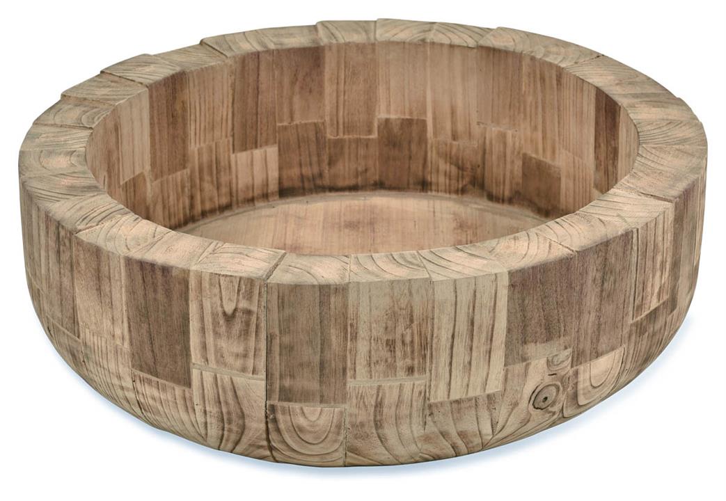 Plaga Round Bowl - Natural
