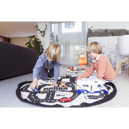 play mat bag in one  Prints Storage Bag Roadmap 140x140cm