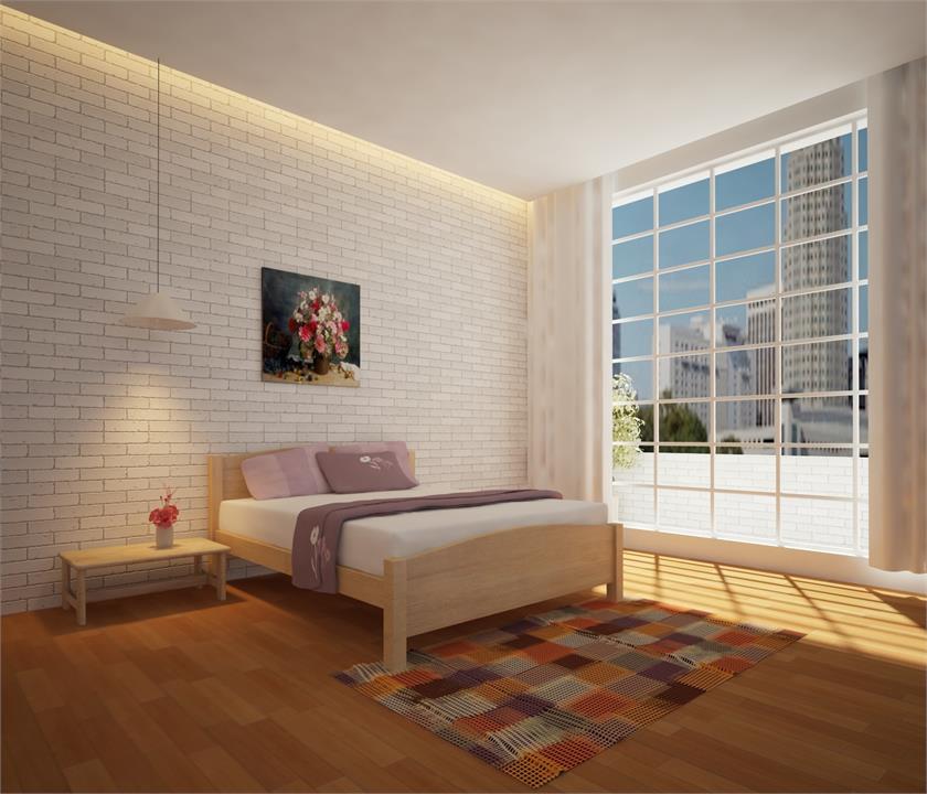 Plaza custom timber bed frame