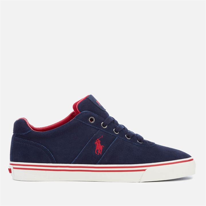 Polo Ralph Lauren Men's Hanford Suede Trainers - Newport Navy - UK 11
