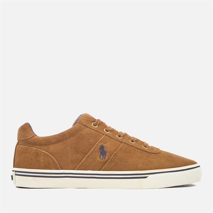 Polo Ralph Lauren Men's Hanford Vulcanised Suede Trainers - New Snuff - UK 7