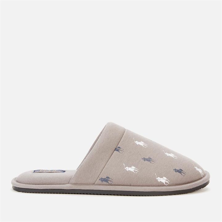 Polo Ralph Lauren Men's Kollin Mule Slippers - Grey - UK 10