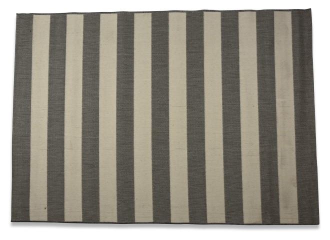 Polyproylene Rug Suva Resort Stripe  - Champagne/Grey - 230x160cm