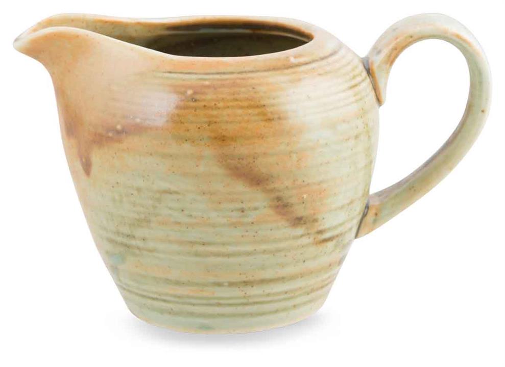 Porcelain Organic Milk Creamer (min 6) - Blue/Tan