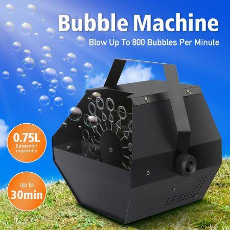 Portable Bubble Machine Electric Auto Bubbling Maker Party Supplies Birthday Decoration