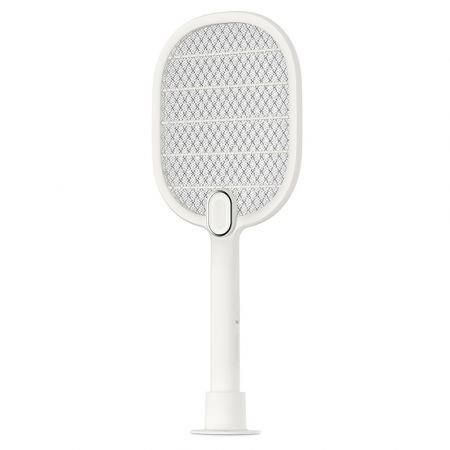 Portable Rechargeable Electric Mosquito Swatter with Base