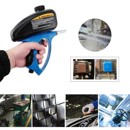 Portable Sandblasting Gun Handheld Pneumatic Sand Blasting Machine with Replaceable Nozzle