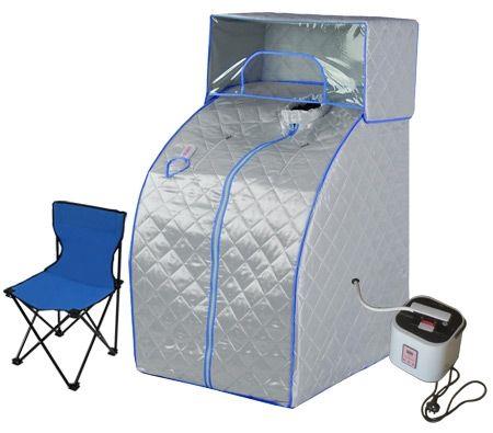 Portable Steam Sauna Tent w/ Head Cover