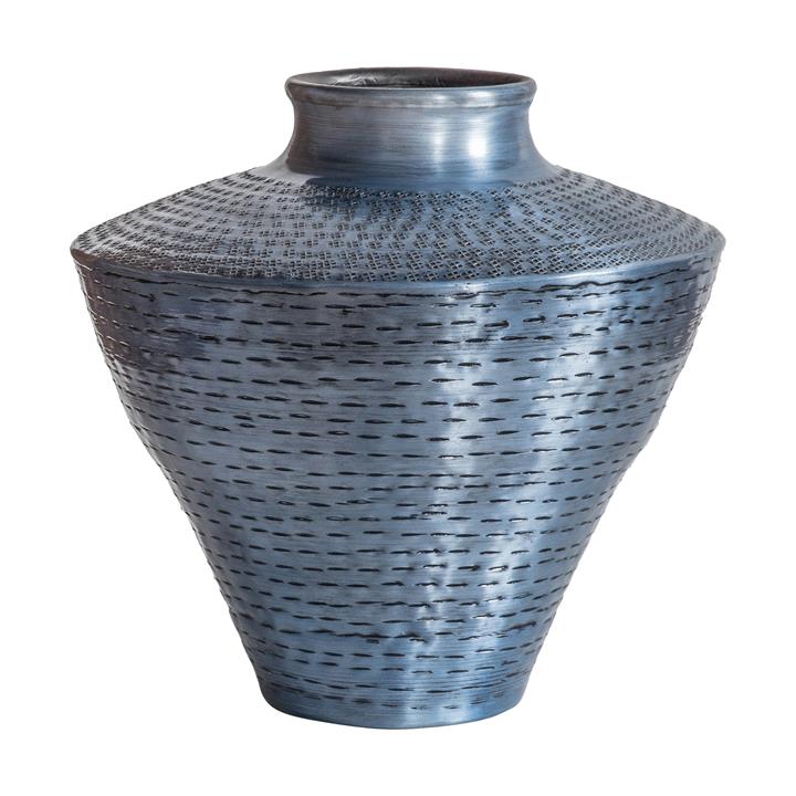 Prisca Vase Antique Pewter