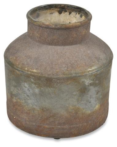 Provence Distressed Vase Stoneware - Rust