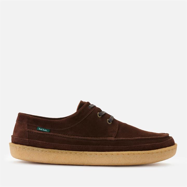 PS Paul Smith Men's Bence Suede Casual Shoes - Dark Brown - UK 10