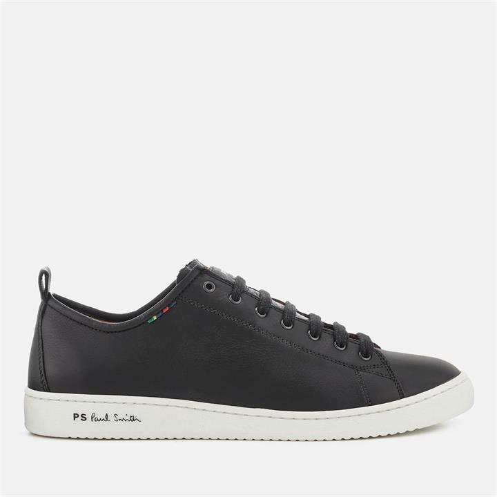 PS Paul Smith Men's Miyata Leather Low Top Trainers - Black - UK 8