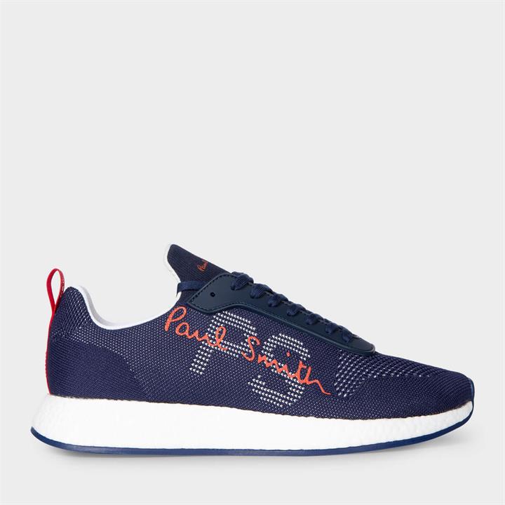 PS Paul Smith Men's Zeus Mesh Running Style Trainers - Dark Navy - UK 9