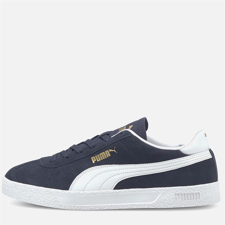 Puma Men's Club Trainers - Peacoat/Puma White - UK 7