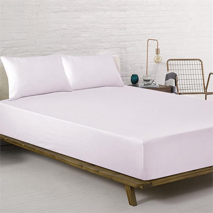 Qb Plain Dyed Fitted Sheet Combo Pack Dusk