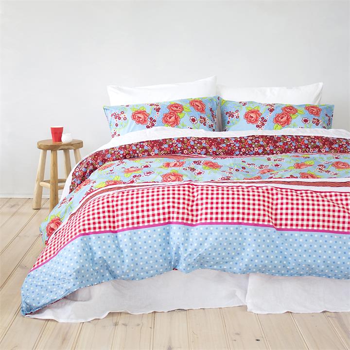 Qb Quilt Cover Set Torquay