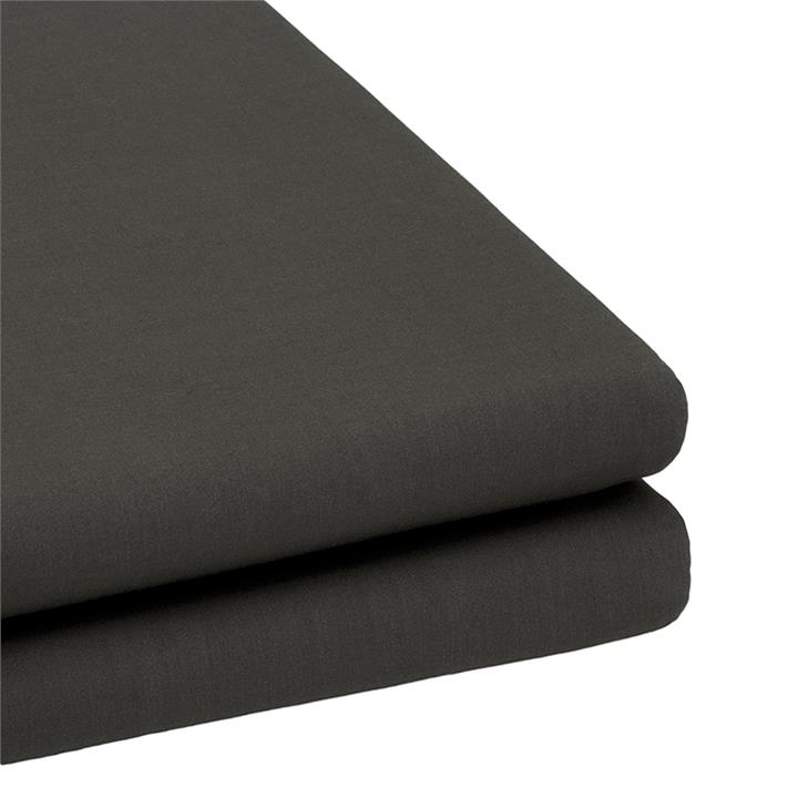 Qb Tru Fit Fitted Sheet Charcoal