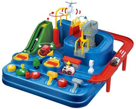 Race Car Adventure Toy Playsets for 4 5 6 7 8 Year Old Boys Girls