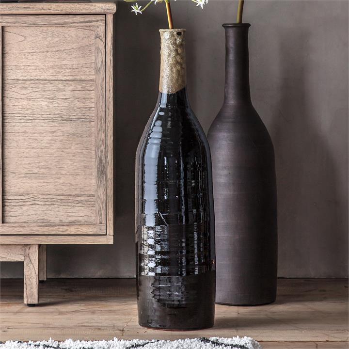 Rahiq Bottle Vase Lava